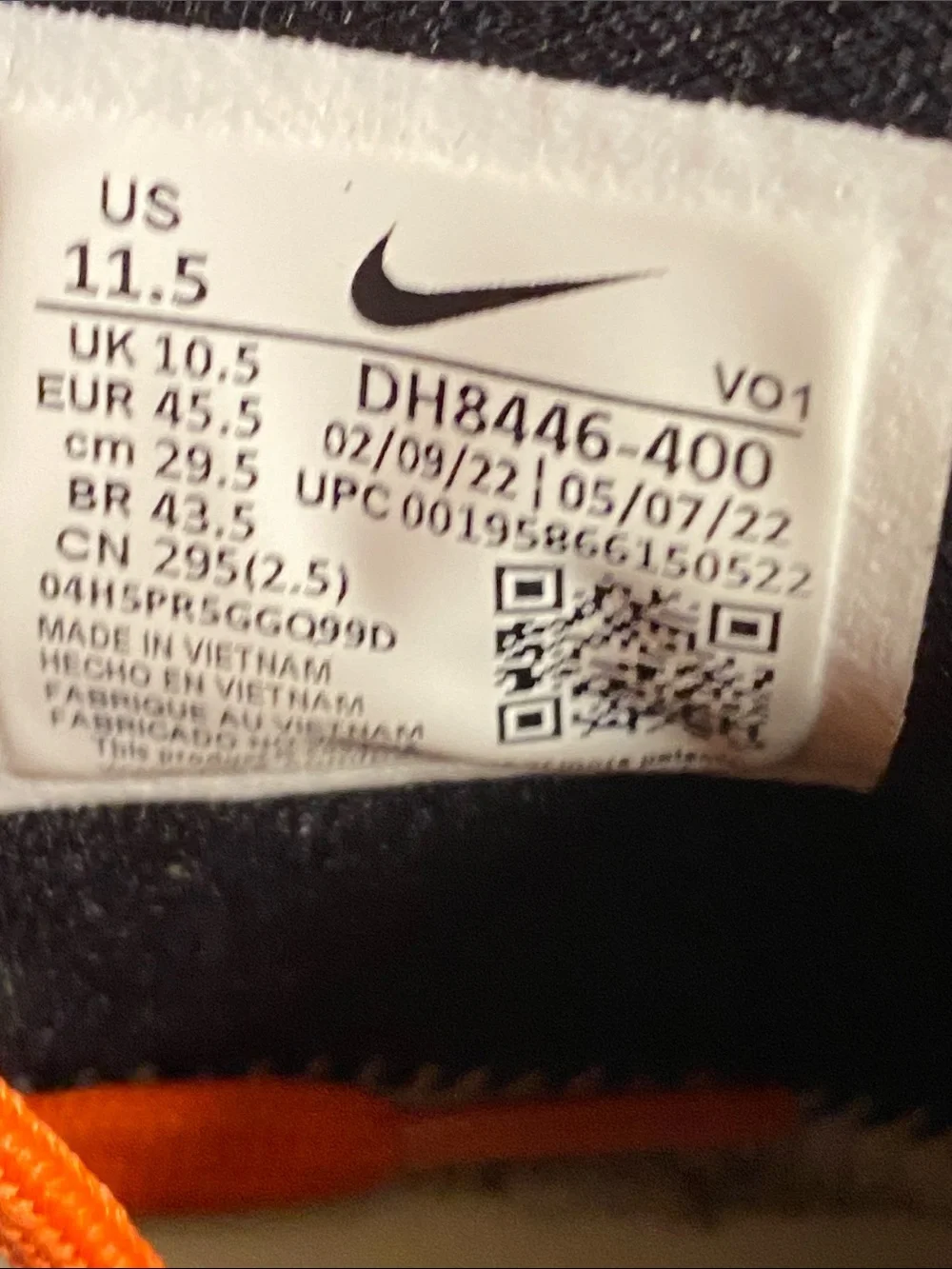 Hot Wheels X Nike PG 6 NRG Paul George  Laser Blue Orange White Shoes Mens 11.5